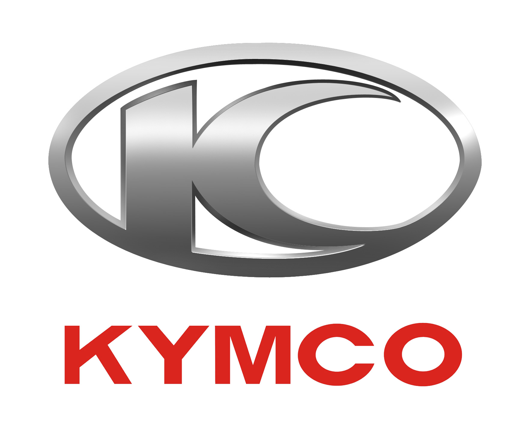 Afbeelding van Transfer Kymco logo rood 4 x 3.5cm
