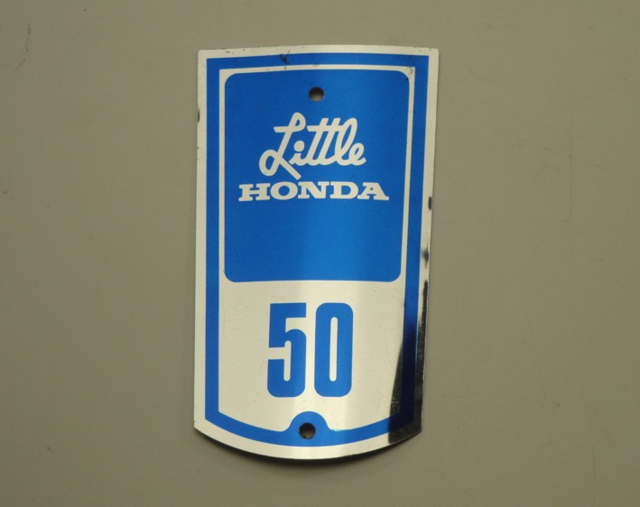 Afbeelding van Embleem Little Honda P50 op balhoofd