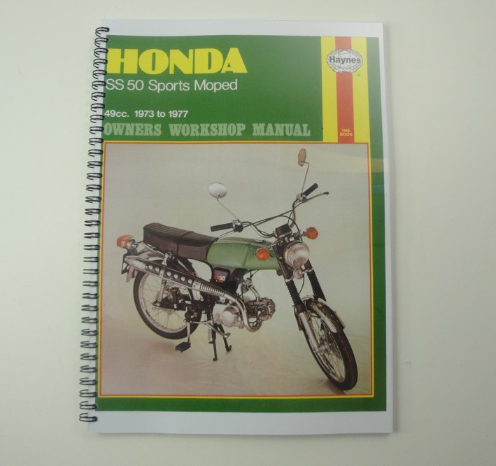 Picture of Workshop manual SS50 honda also 5-gear