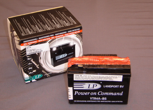 Picture of Battery 12V YTR4A-BS