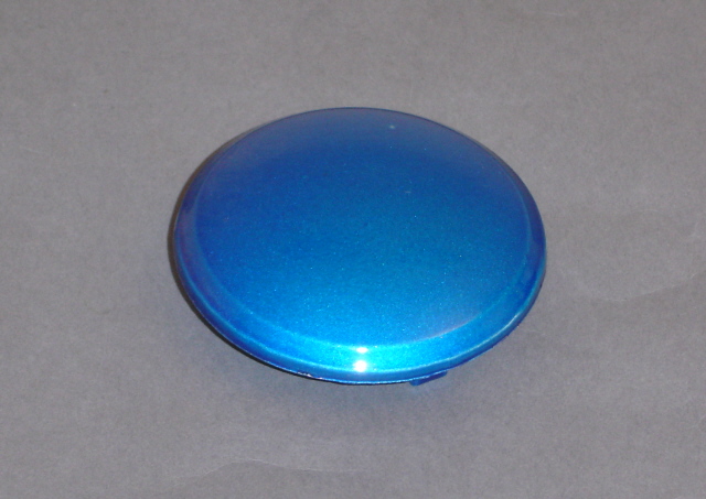 Afbeelding van Cilinderkopdeksel rond blauw SS, Dax L.