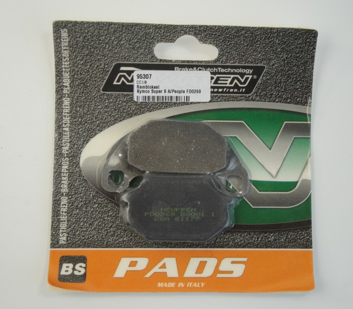 Picture of Brakepads Kymco Super 9 A/People FD0269
