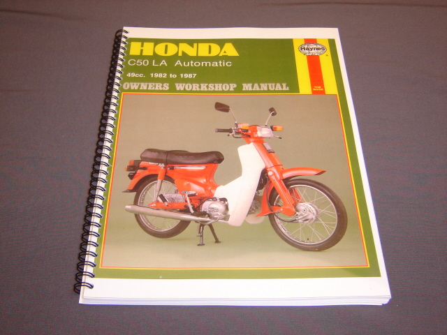Picture of Workshop manual Honda C50 AT (automatic)