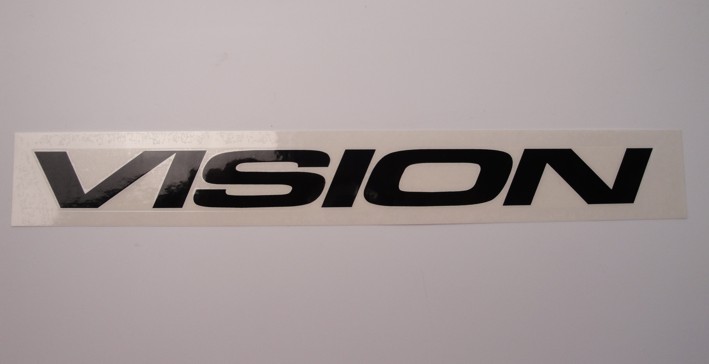 Afbeelding van Transfer Honda Vision zwart 25cm p/st.