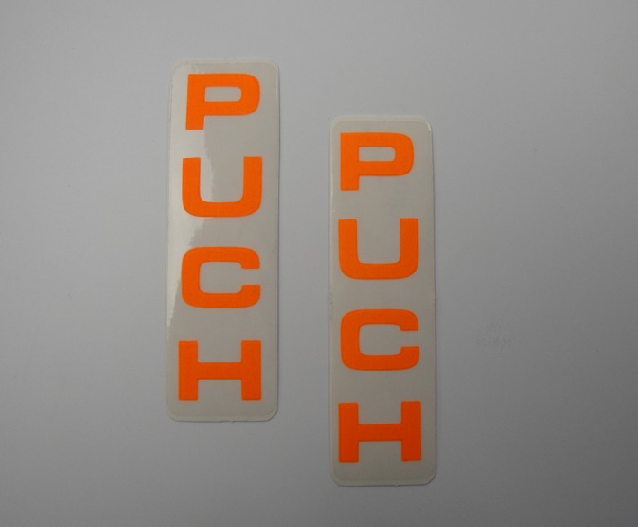 Picture of Transferset Puch voorvork oranje 2-dlg.