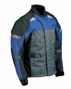 Picture of Jacket S Zip blue/grey/black Kordura