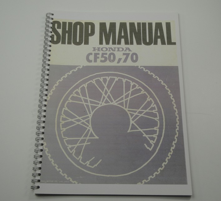 Picture of Workshop manual CF50/70 Honda Chaly