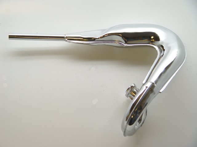 Picture of Exhaust Honda MT50 chrome reproduction