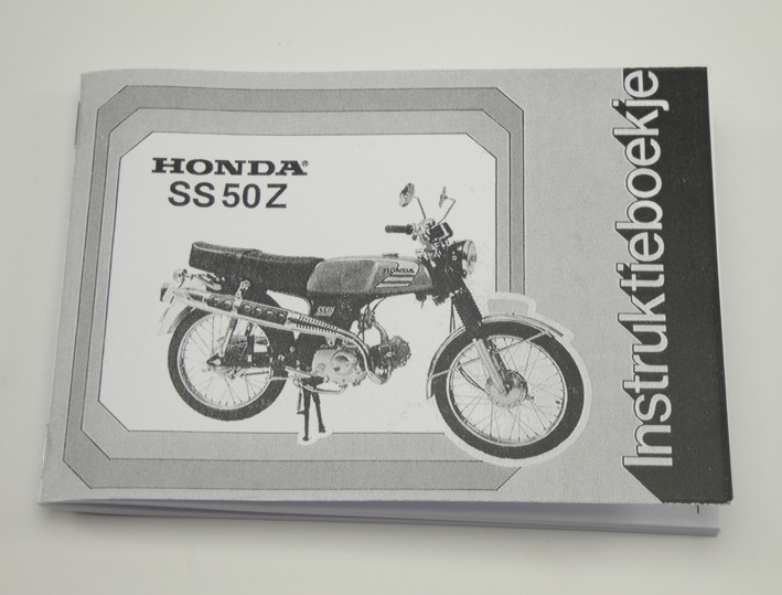 Afbeelding van Instructie Boekje Honda SS50Z (kopie)