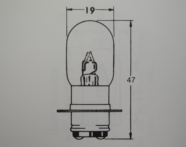 Picture of Bulb 12V 15/15W PX15D