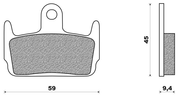 Picture of Brake pad FD0224