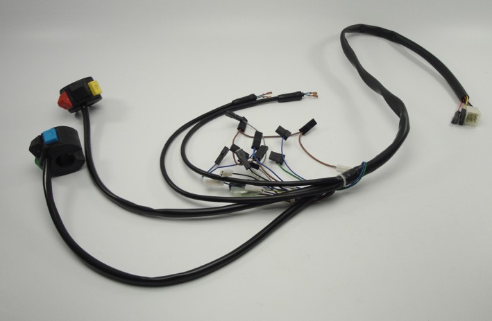 Picture of Wiring harness Tomos luxe estart/quadro