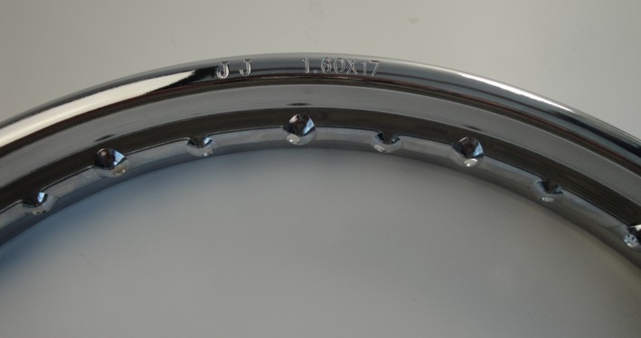Afbeelding van Velg 17-1.60 Honda, Yamaha 6,5 mm gaten