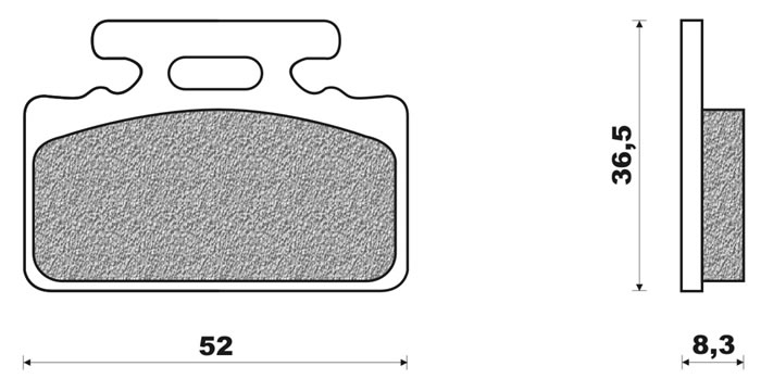 Picture of Brake pads Sym Bul/NH80/Lead/Mio FD0139