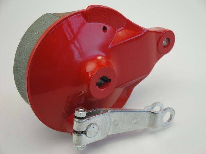 Picture of Brakeplate Rear PBR red complete