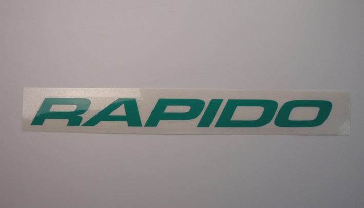 Afbeelding van Transfer Peugeot Rapido mint 25cm p/st.