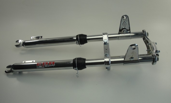 Picture of Front fork Puch maxi chome 28mm