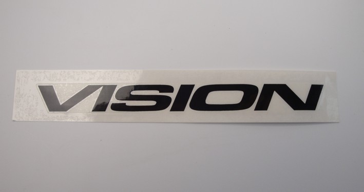 Afbeelding van Transfer Honda Vision zwart 15cm p/st.