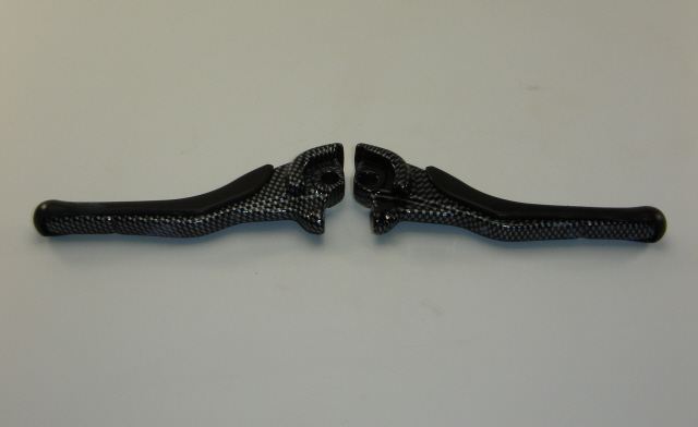 Picture of Brake lever set Carbon LH+RH Aerox Yama