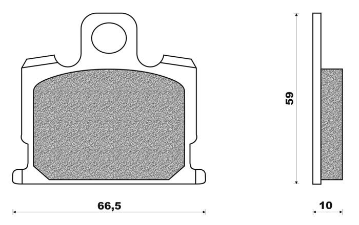Picture of Brake pad FD0051