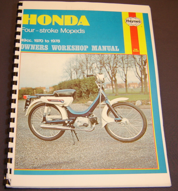 Picture of Workshop manual PC50/PF50 Honda Haynes