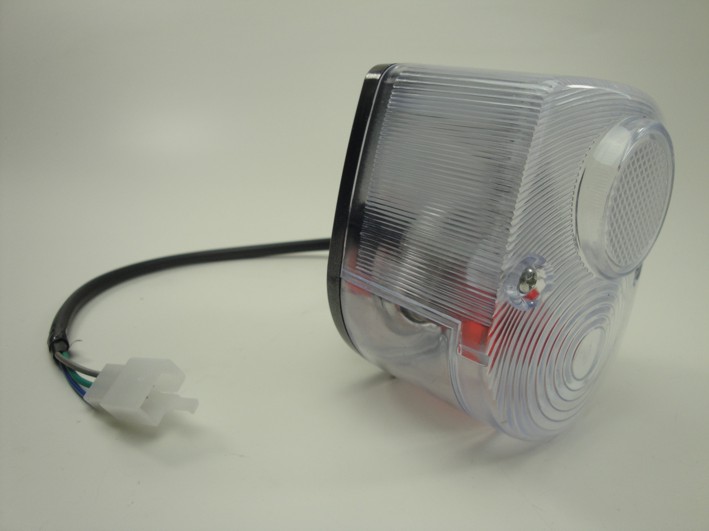 Picture of Taillight Honda Dax white lens repro