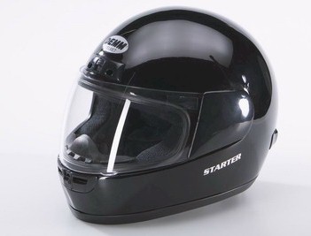 Picture of Helmet Demm Starter M shine black