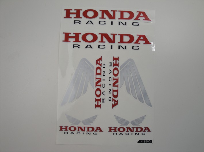 Picture of sticker honda racing 