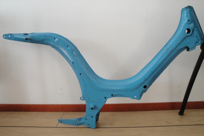 Picture of frame body Honda PC50 K1 blue original 