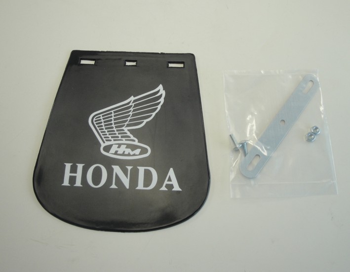 Afbeelding van Spatlap Honda 14x17 embleem zwart