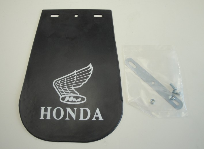 Afbeelding van Spatlap Honda 16x25 embleem zwart