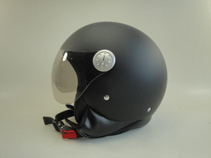 Picture of Helmet MT flat black L cross