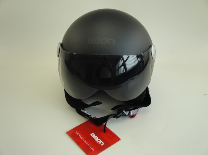 Picture of Helmet Beon logo B100E flat black small