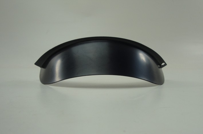 Picture of headlight visor 140mm black 