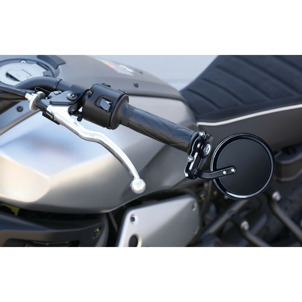 Picture of mirror kit handlebar motorcycle 2 pcs