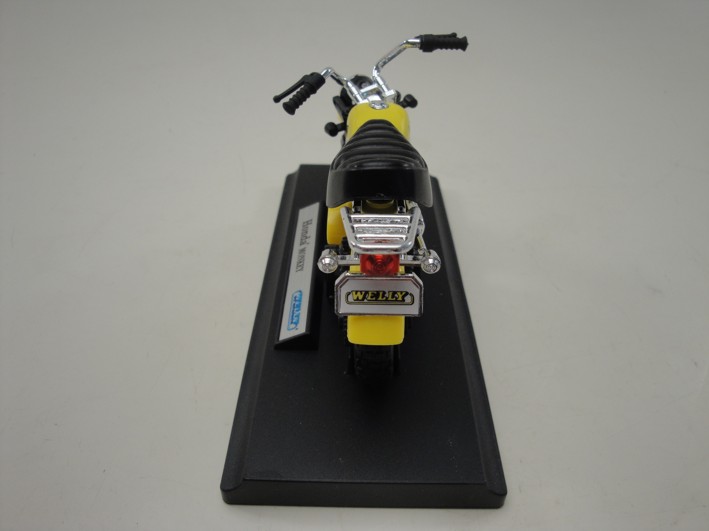Afbeelding van Miniatuur Honda Monkey geel 1:18
