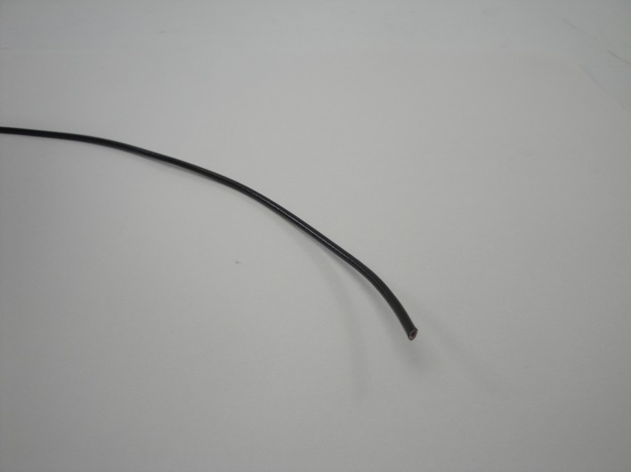 Picture of lighting cable black 0,75mm per meter