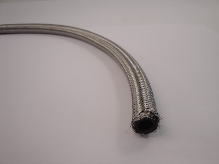 Picture of braided hose oil cooler low pressure p/m