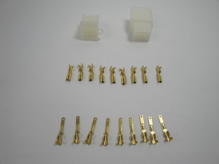 Picture of connector stekker plugset 9 pins 20 pcs 