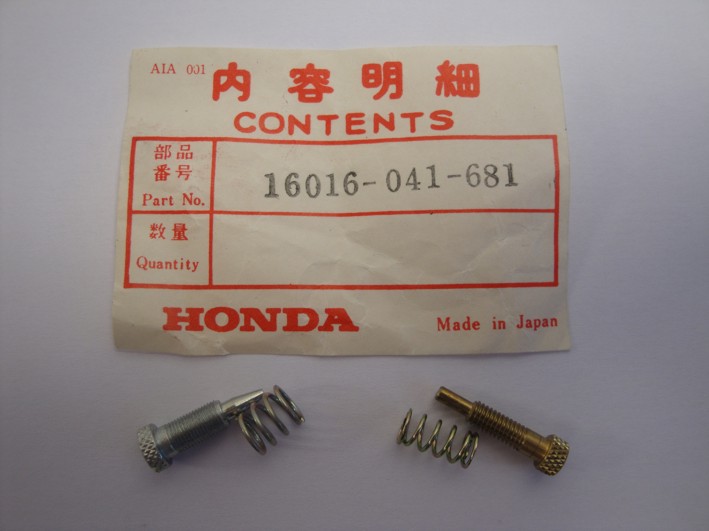 Afbeelding van Stelschroevenset Honda C50 C70 (type 1)