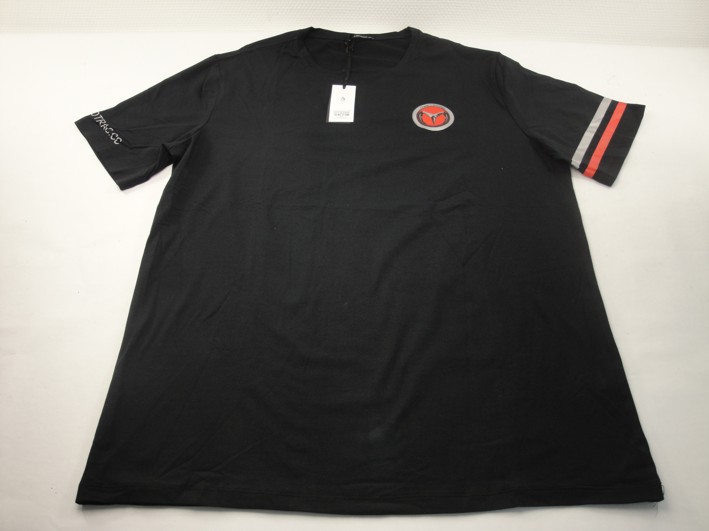 Picture of T-shirt Motrac black red grey size S 