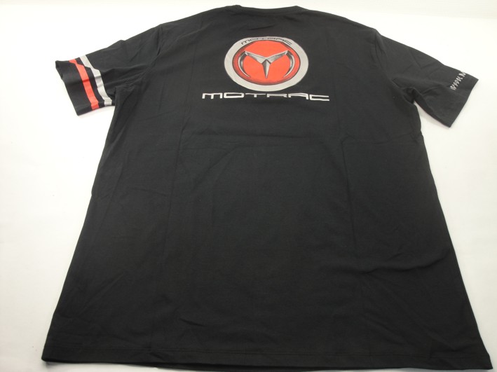 Picture of T-shirt Motrac black red grey size S 