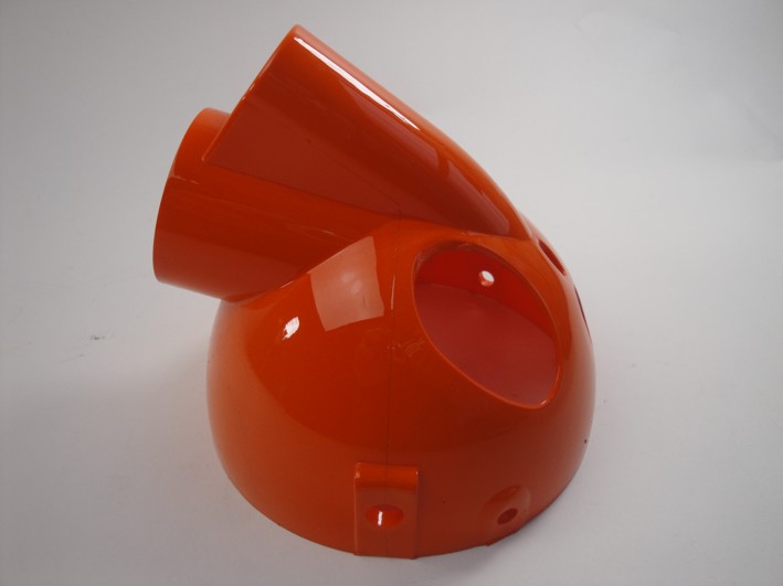 Picture of Headlight shell Monkey orange Skyteam 