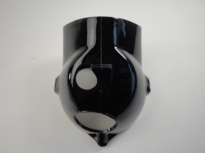 Picture of Headlight cover Honda Dax black