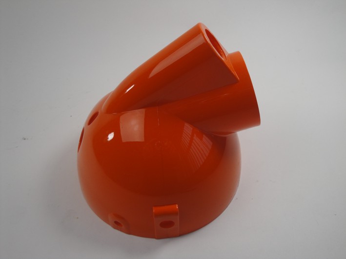 Picture of Headlight shell Monkey orange Skyteam 