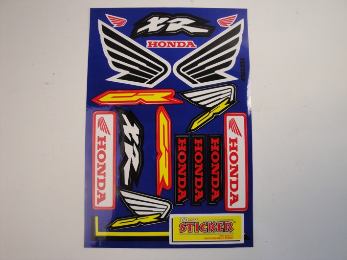 Picture of Sticker set Honda Wing XR, CR