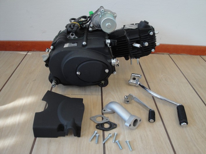 Picture of Engine complet Hanway RAW50 black 50cc