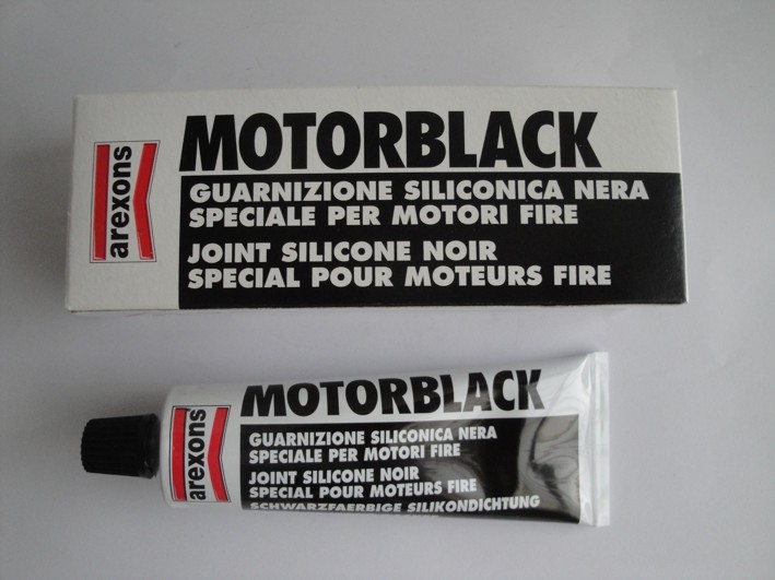 Picture of Sealing Compound silicone motorblack