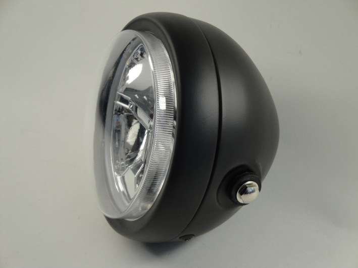 Picture of Headlight unit assy LED black 2screw uni