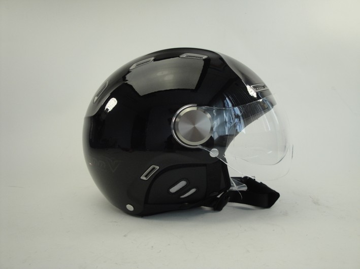 Picture of Helmet Demm M shiny black Speedelec